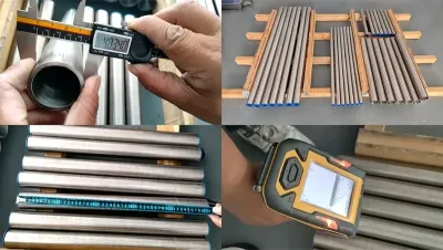 Измерение труб из сплавов