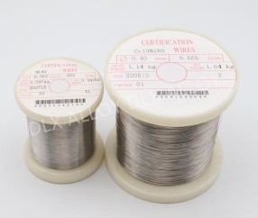 Furnaces Nichrome Alloy Wire with Ni-Cr-Fe Chemical Composition