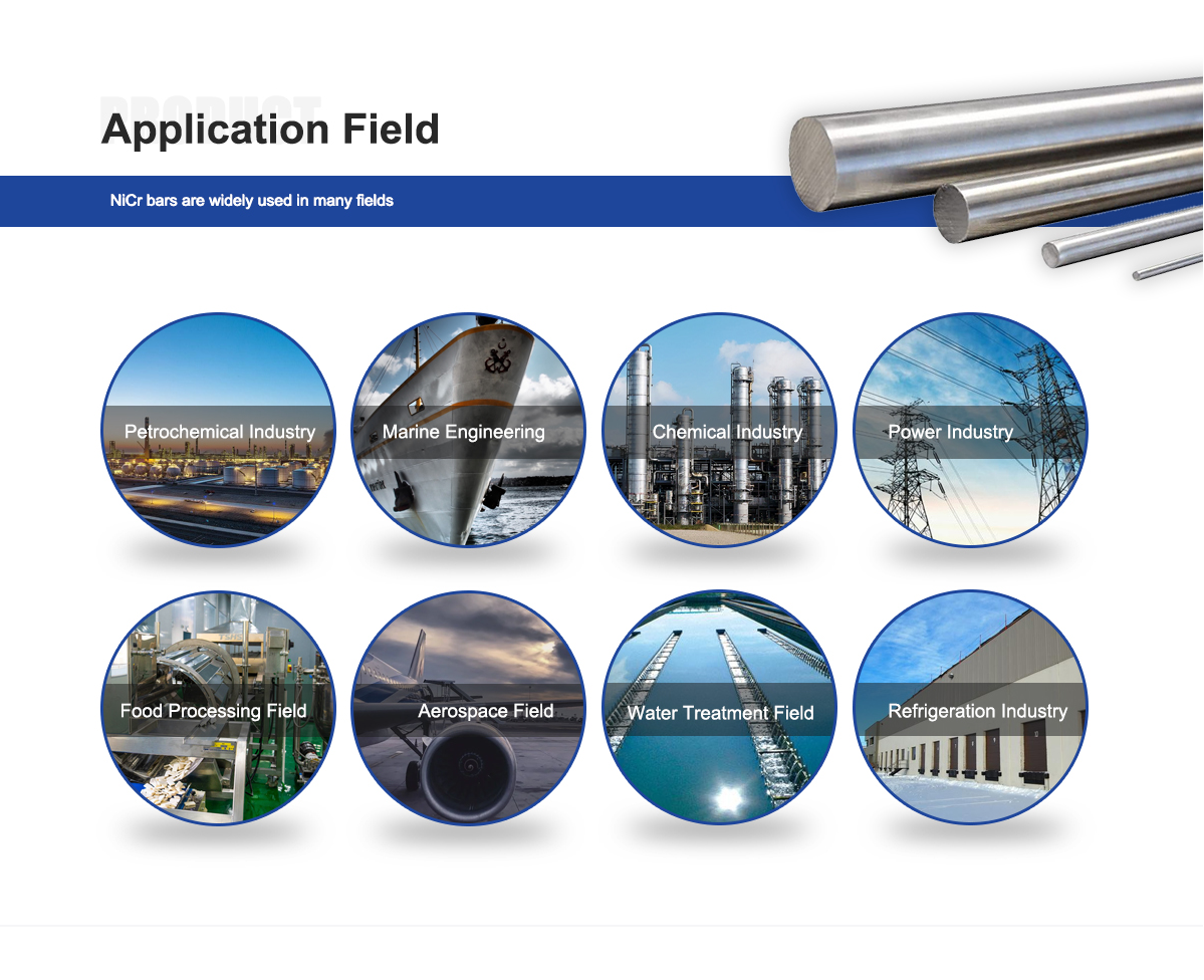 NiCr Alloy Bar NCHW-1 State  Hard Trade Term EXW for Industrial Applications