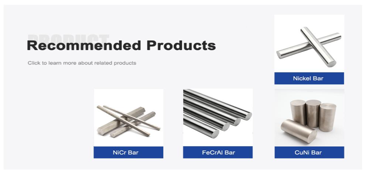 NiCr Alloy Bar NCHW-1 State  Hard Trade Term EXW for Industrial Applications