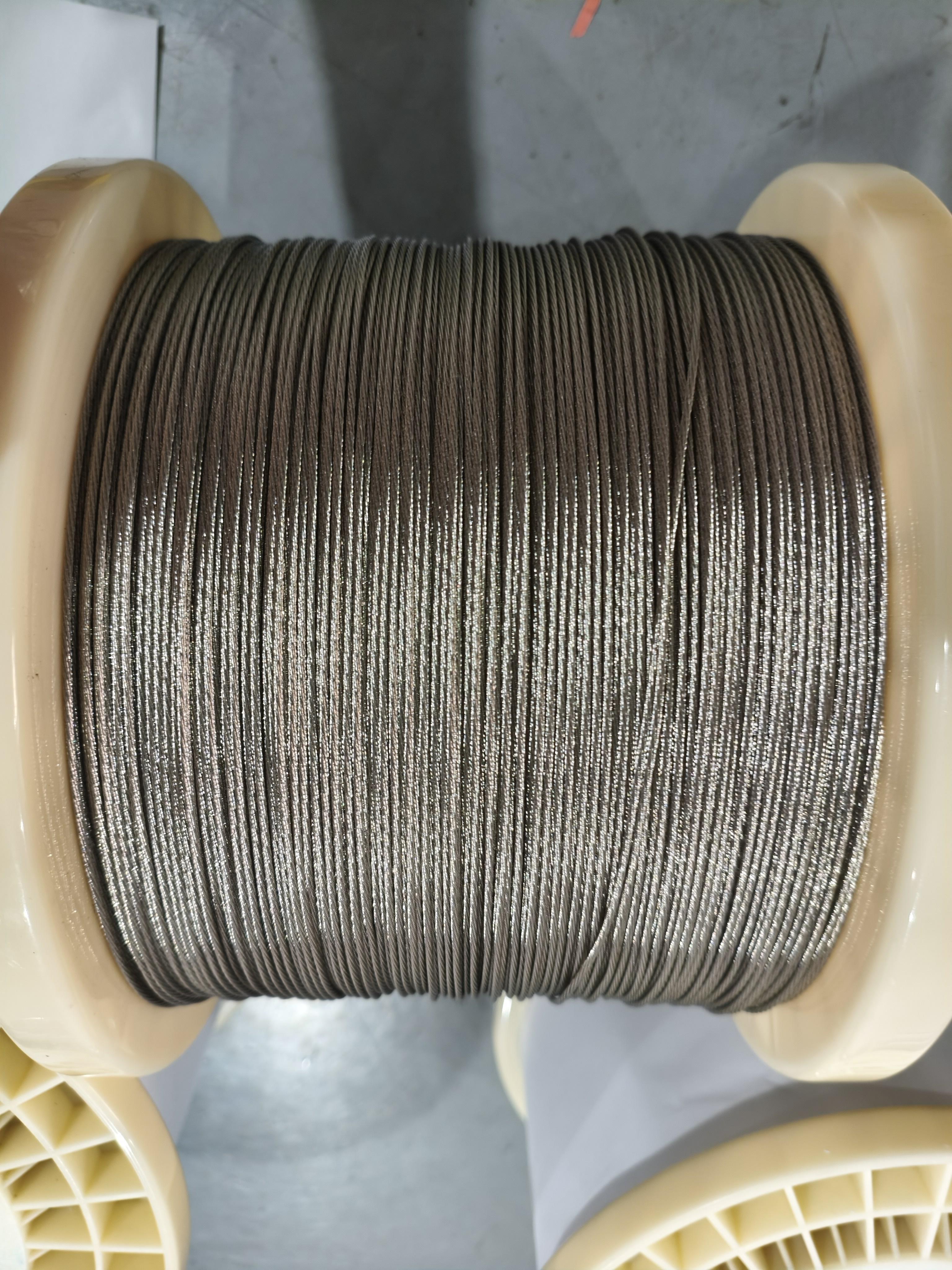 0.08mm × 7 × 19 Ni80Cr20 Stranded Resistance Wire