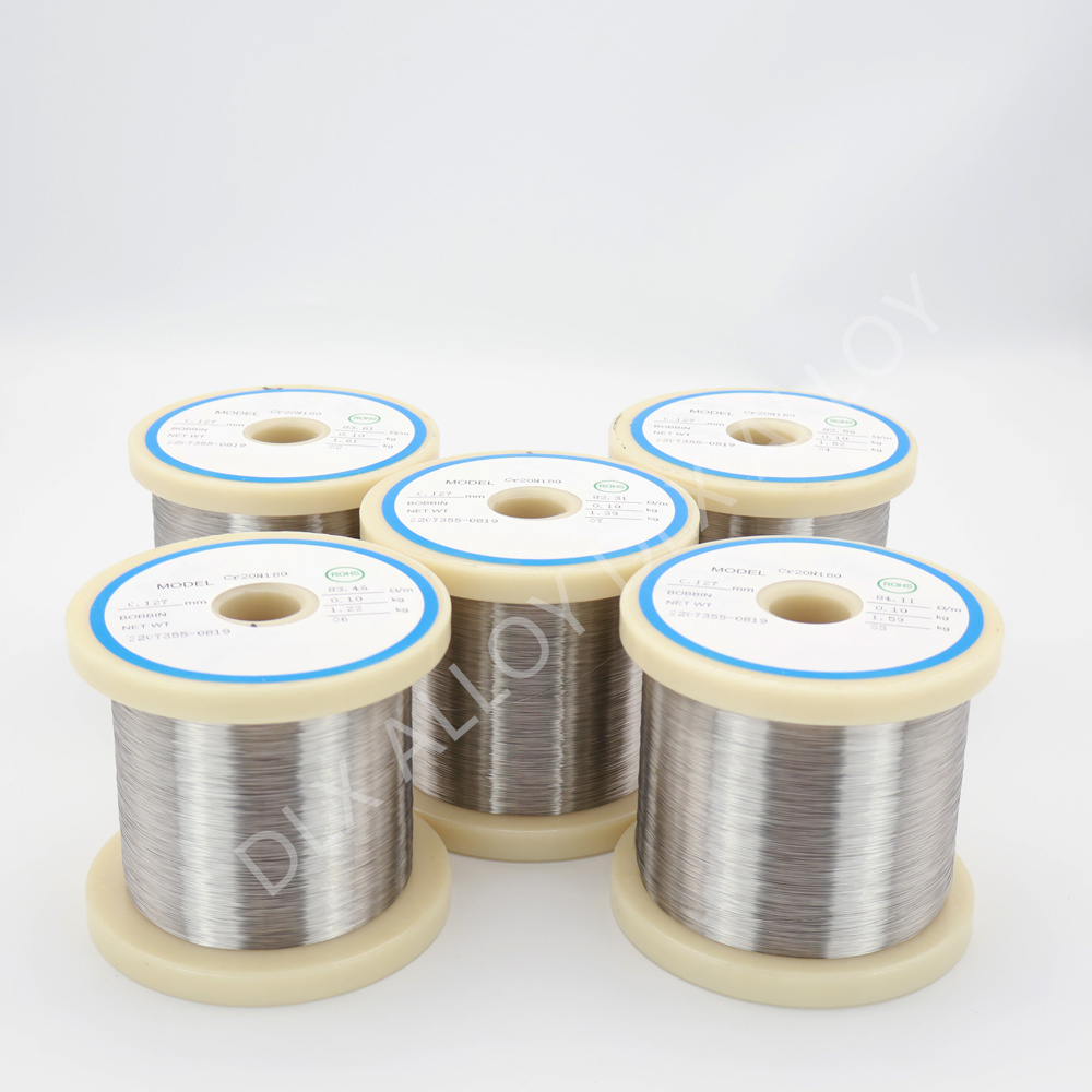 NiCr Resistance Wire - Premium Cr20Ni80 & Cr30Ni70 for Industrial Heating Elements